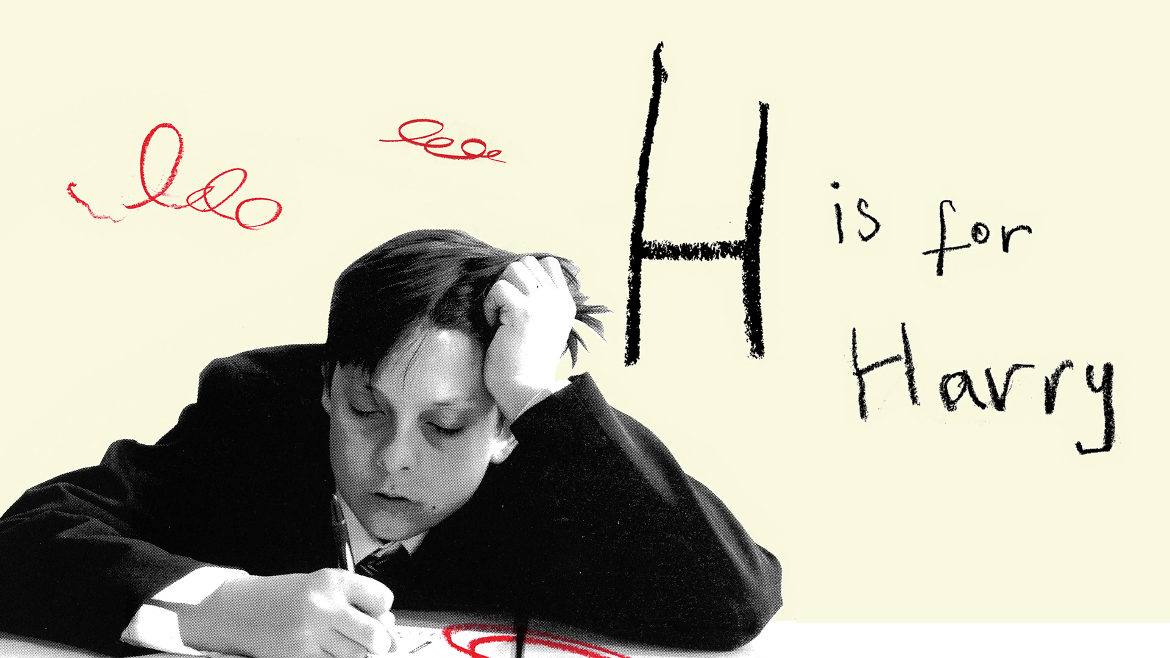 H is for Harry poster